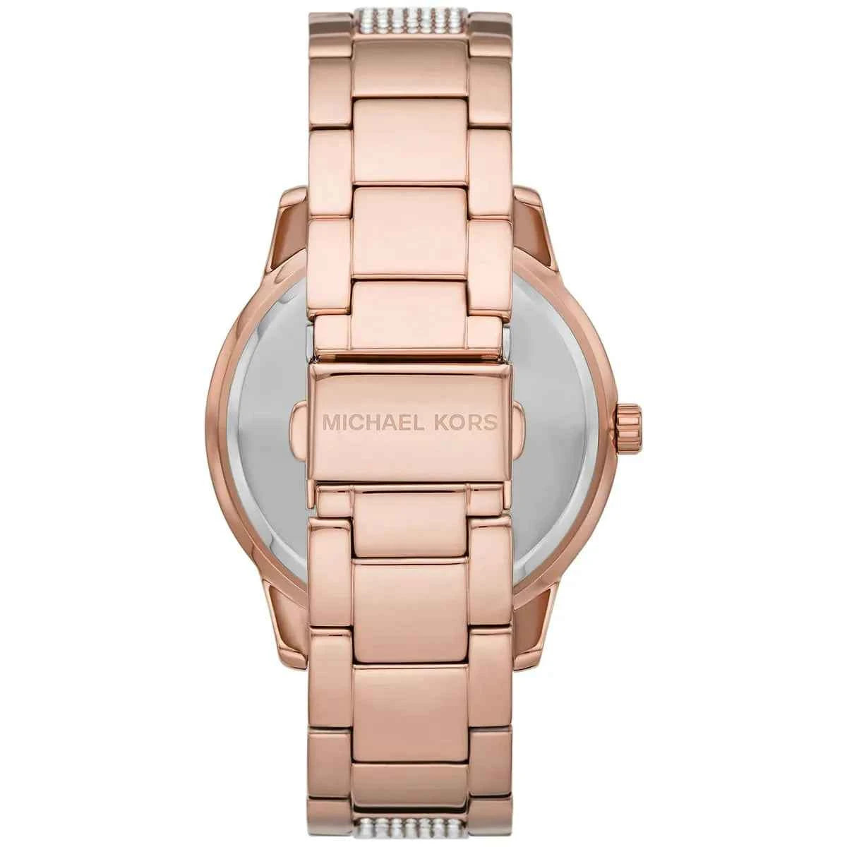 Michael Kors Tibby MK7293 Women's Silver Dial Rose Gold Stainless Steel Watch