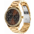 Michael Kors Layton MK7296 Women's Brown Dial Gold Stainless Steel Watch
