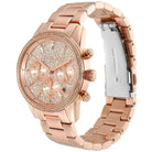 Michael Kors Ritz MK7302 Women's Rose Gold Dial Rose Gold Stainless Steel Chronograph Watch