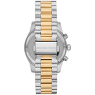Michael Kors Lexington MK7303 Women's Green Dial Two-Tone Stainless Steel Chronograph Watch