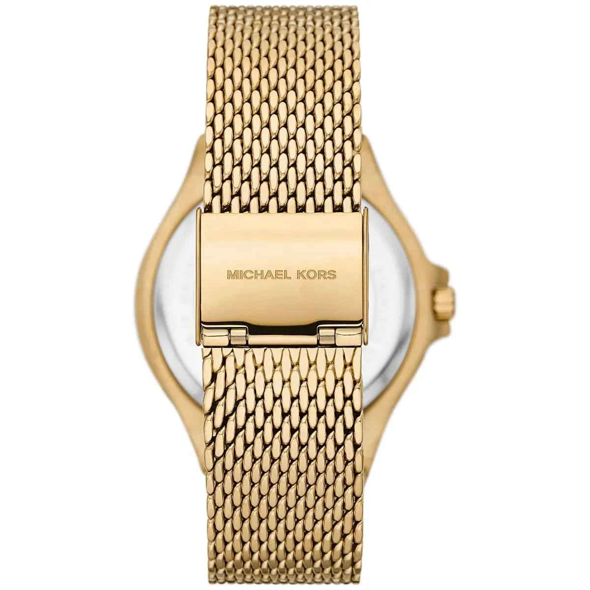Michael Kors Lennox MK7335 Women's Gold Dial Gold Stainless Steel Watch