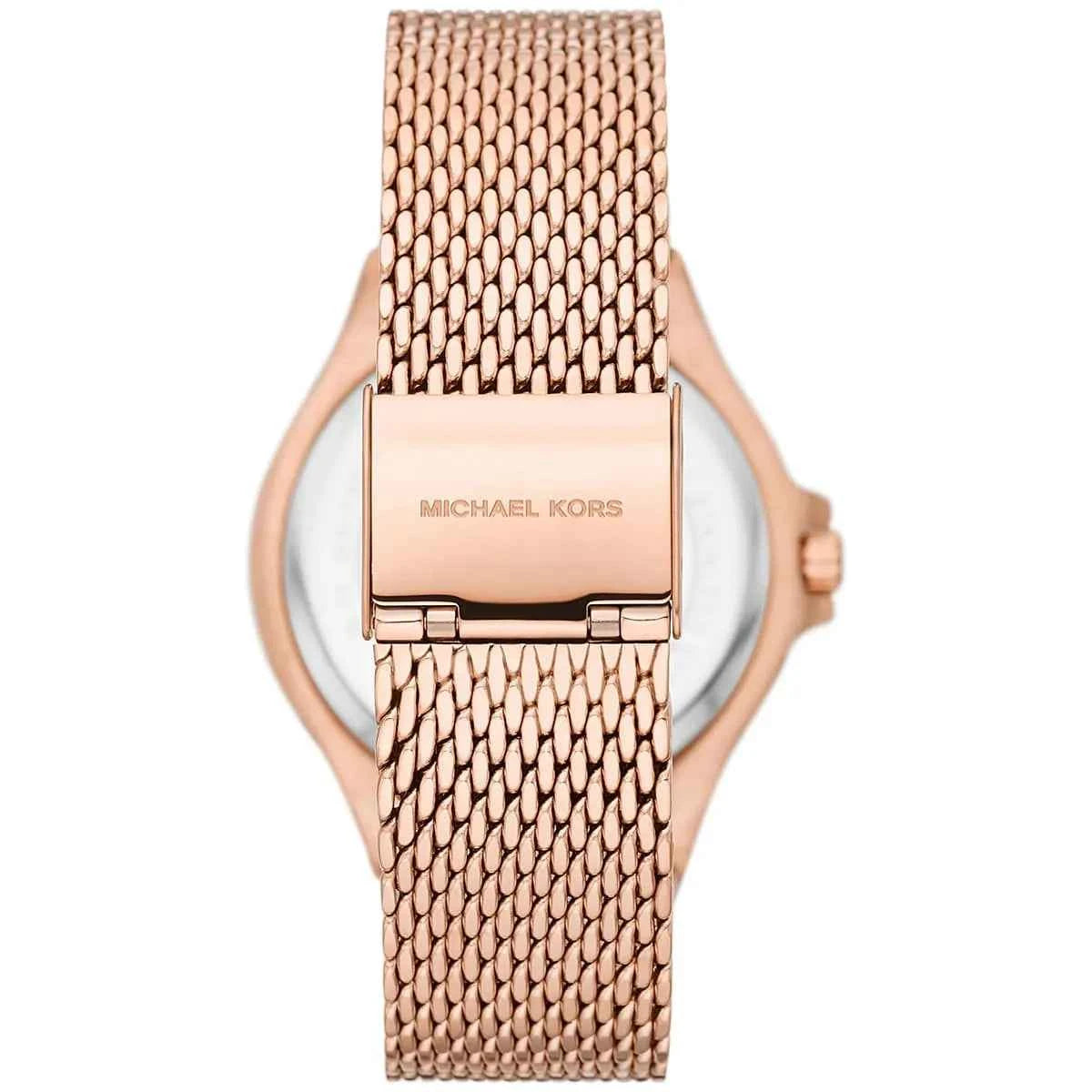 Michael Kors Lennox MK7336 Women's Rose Gold Dial Rose Gold Stainless Steel Watch