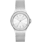 Michael Kors Lennox MK7337 Women's White Dial Silver Stainless Steel Watch