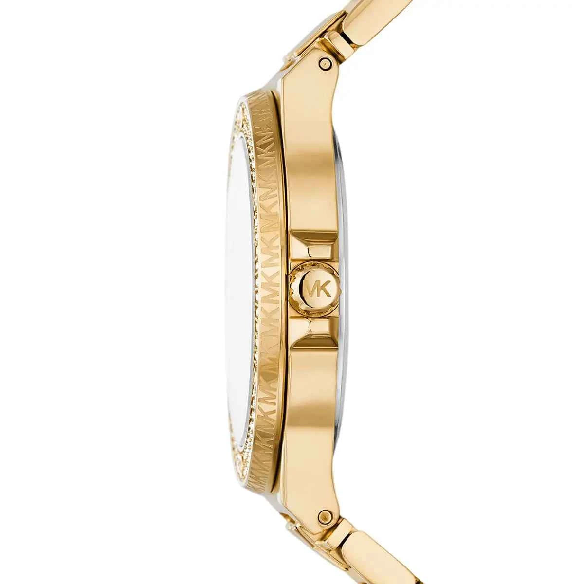 Michael Kors Lennox MK7339 Women's Gold Dial Gold Stainless Steel Watch