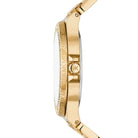 Michael Kors Lennox MK7339 Women's Gold Dial Gold Stainless Steel Watch