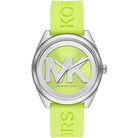 Michael Kors Janelle MK7351 Women's Green Dial Green Silicone Watch