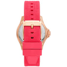 Back case of Michael Kors MK7359 quartz women's wristwatch