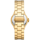 Michael Kors Lennox MK7361 Women's White Dial Gold Stainless Steel Watch