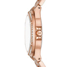 Michael Kors Lennox MK7362 Women's White Dial Rose Gold Stainless Steel Watch
