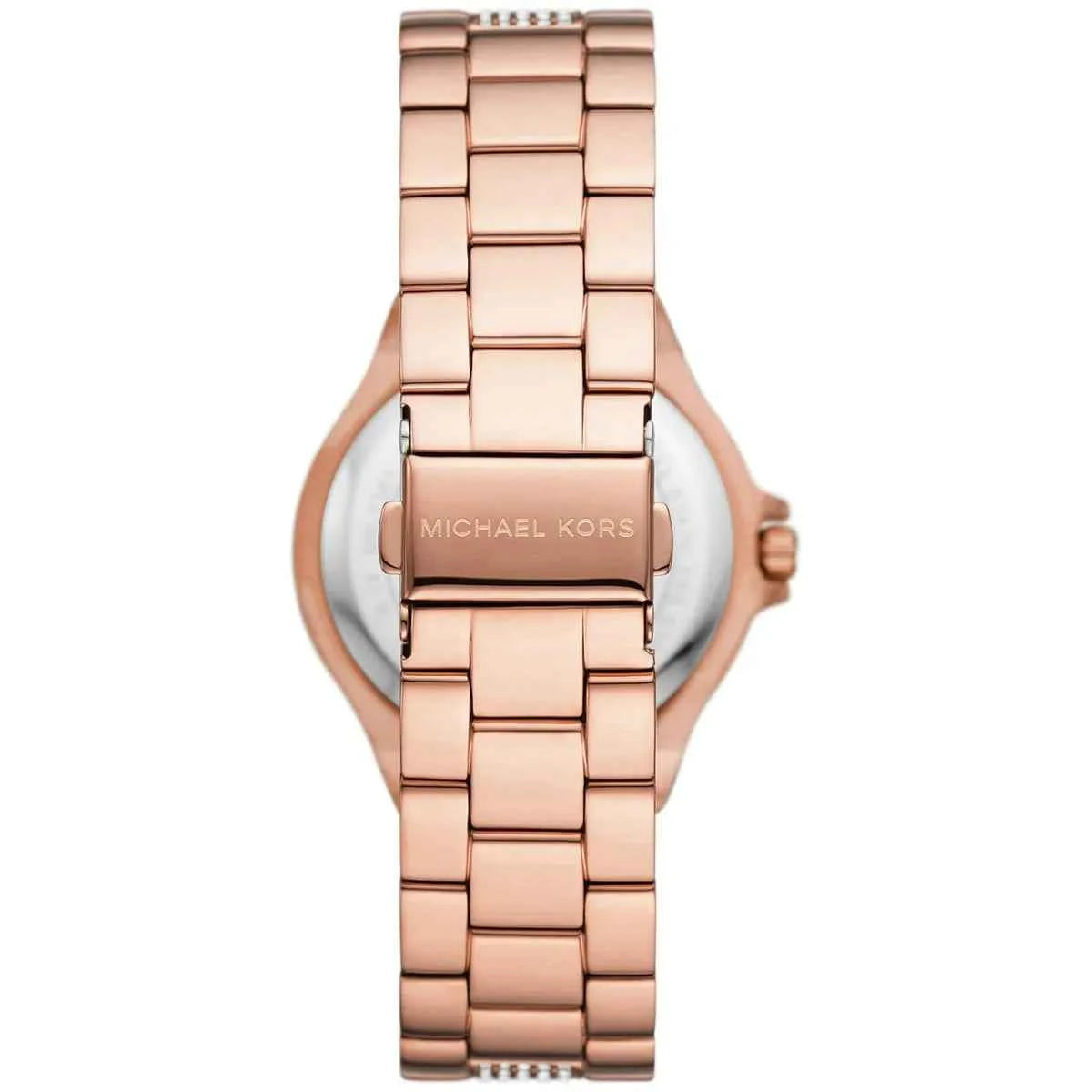 Michael Kors Lennox MK7362 Women's White Dial Rose Gold Stainless Steel Watch