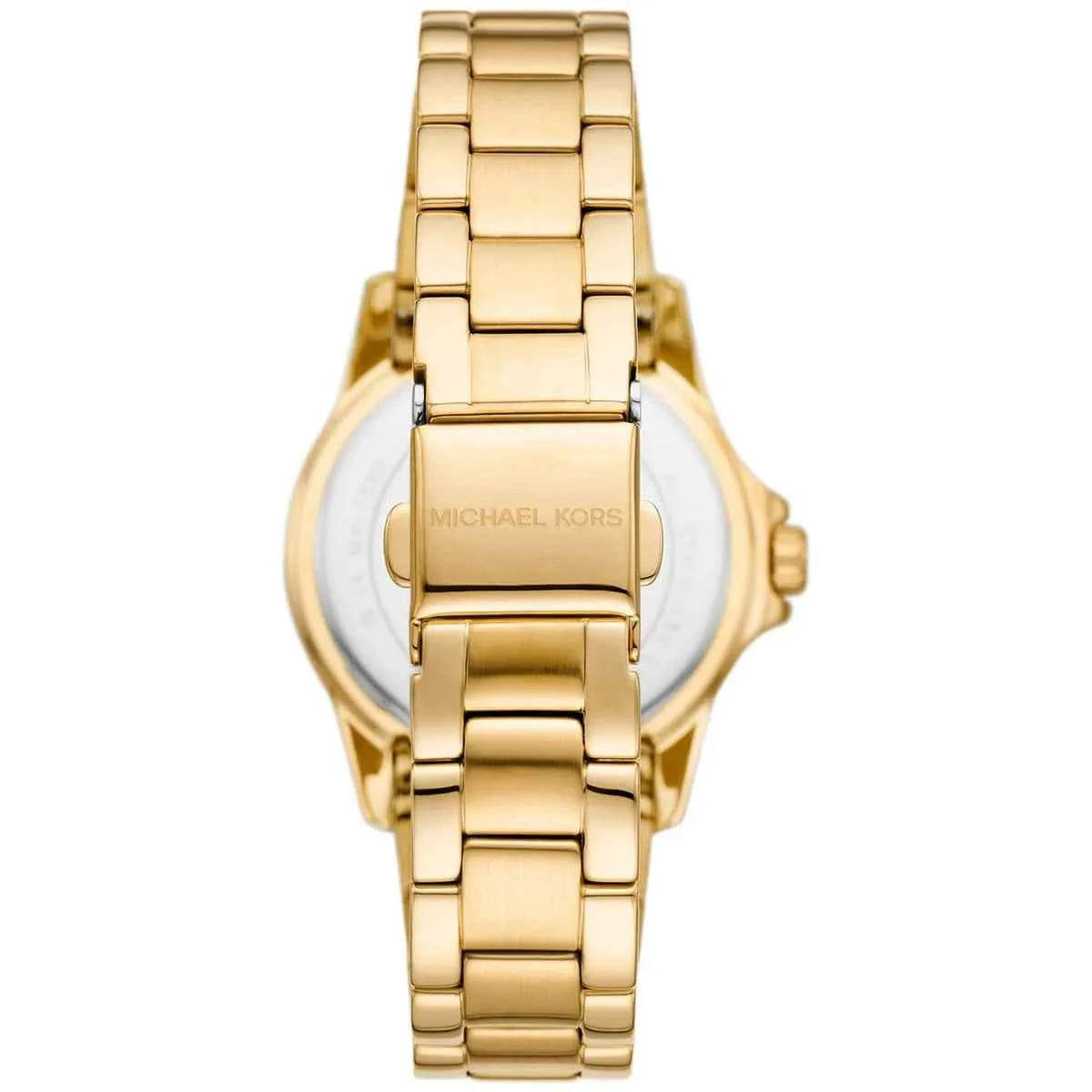 Michael Kors Mini Everest MK7363 Women's White Dial Gold Stainless Steel Watch