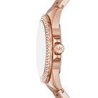 Michael Kors Mini Everest MK7364 Women's White Dial Rose Gold Stainless Steel Watch