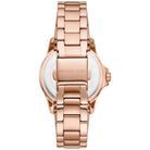 Michael Kors Mini Everest MK7364 Women's White Dial Rose Gold Stainless Steel Watch