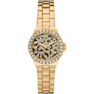 Michael Kors Lennox MK7394 Women's Black Dial Gold Stainless Steel Watch