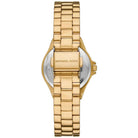 Michael Kors Lennox MK7394 Women's Black Dial Gold Stainless Steel Watch