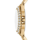 Michael Kors Lennox MK7395 Women's Green Dial Gold Stainless Steel Watch
