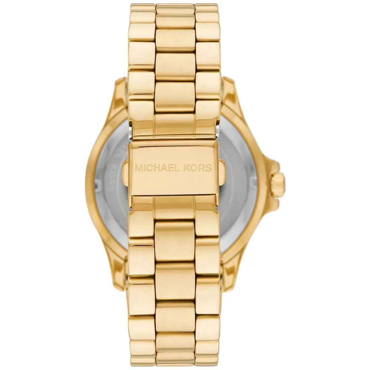 Michael Kors Everest MK7401 Women's White Dial Gold Stainless Steel Watch