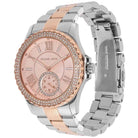 Michael Kors Everest MK7402 Women's Rose Gold Dial Two-Tone Stainless Steel Watch