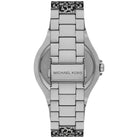 Michael Kors Lennox MK7408 Women's Black & Silver Dial Stainless Steel Watch