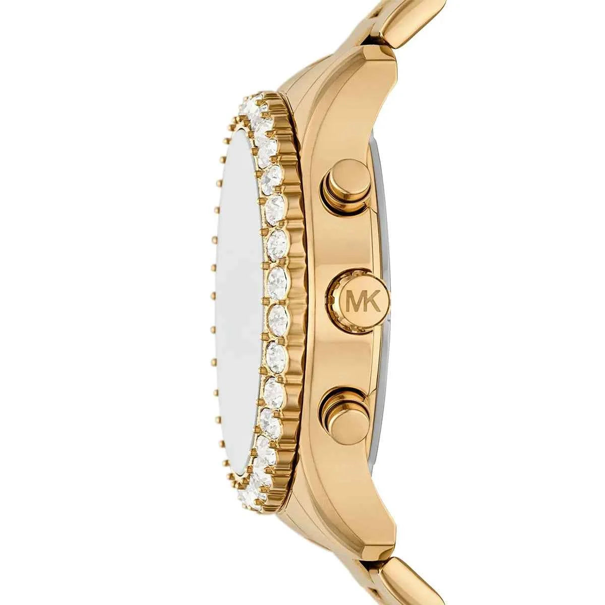 Michael Kors Everest MK7414 Women's Black Dial Gold Stainless Steel Watch