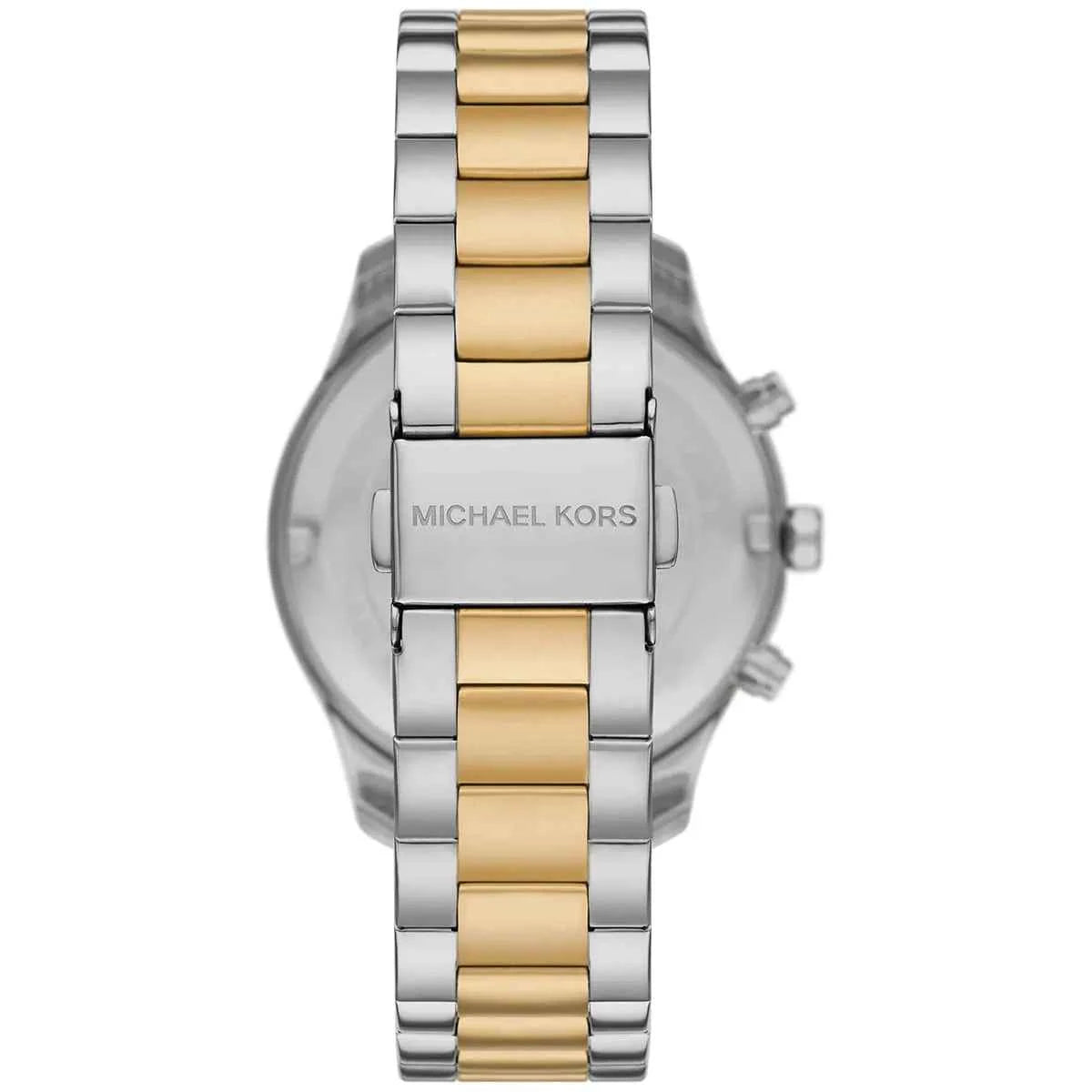 Michael Kors Everest MK7415 Women's White Dial Two-Tone Stainless Steel Watch
