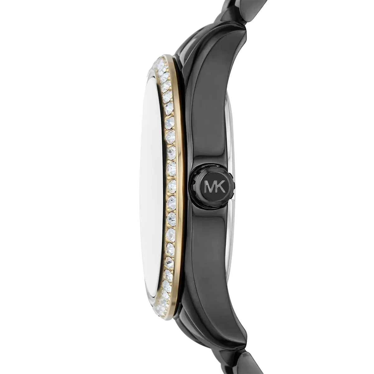 Michael Kors Lexington MK7442 Women's Black Dial Black Stainless Steel Watch