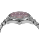 Michael Kors Lexington MK7443 Women's Pink Dial Silver Stainless Steel Watch
