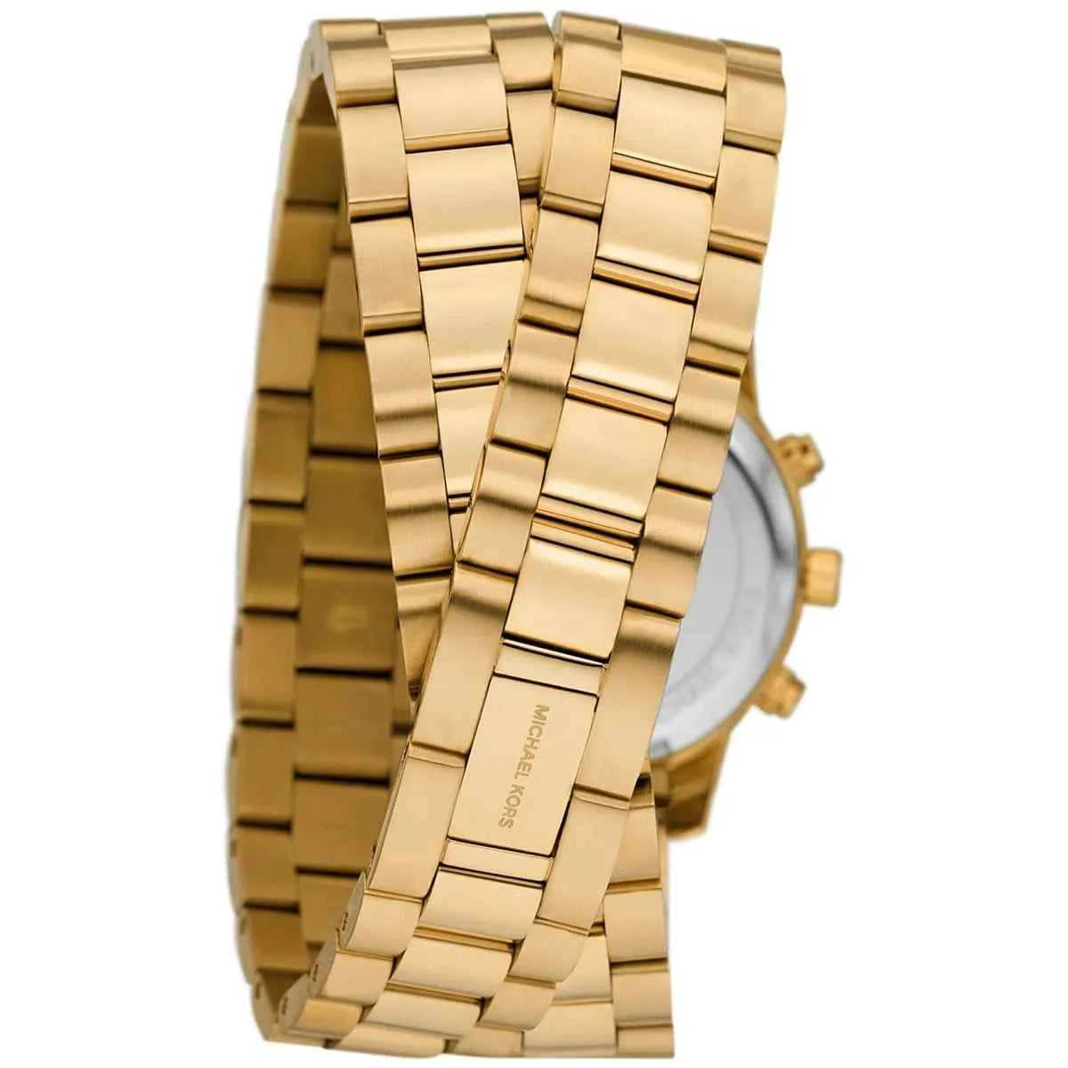 Michael Kors Runway MK7452 Women's Gold Dial Gold Stainless Steel Watch