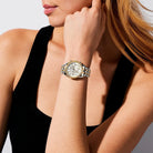 Michael Kors MK7532 gold and silver stainless steel watch