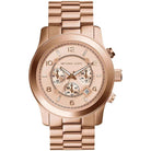 Michael Kors Runway MK8096 Men's Rose Gold Dial Rose Gold Stainless Steel Chronograph Watch