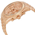 Michael Kors Lexington MK8319 Men's Rose Gold Dial Rose Gold Stainless Steel Chronograph Watch