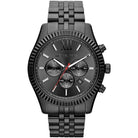 Michael Kors Lexington MK8320 Men's Black Dial Black Stainless Steel Chronograph Watch