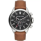 Michael Kors Gage MK8333 men's chronograph leather watch