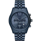 Michael Kors Lexington MK8480 Men's Blue Dial Blue Stainless Steel Chronograph Watch