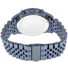 Michael Kors Lexington MK8480 Men's Blue Dial Blue Stainless Steel Chronograph Watch