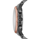 Michael Kors Lexington MK8561 Men's Gray Dial Gray & Rose Gold Stainless Steel Chronograph Watch