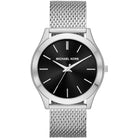 Michael Kors Runway MK8606 Men's Black Dial Silver Stainless Steel Watch