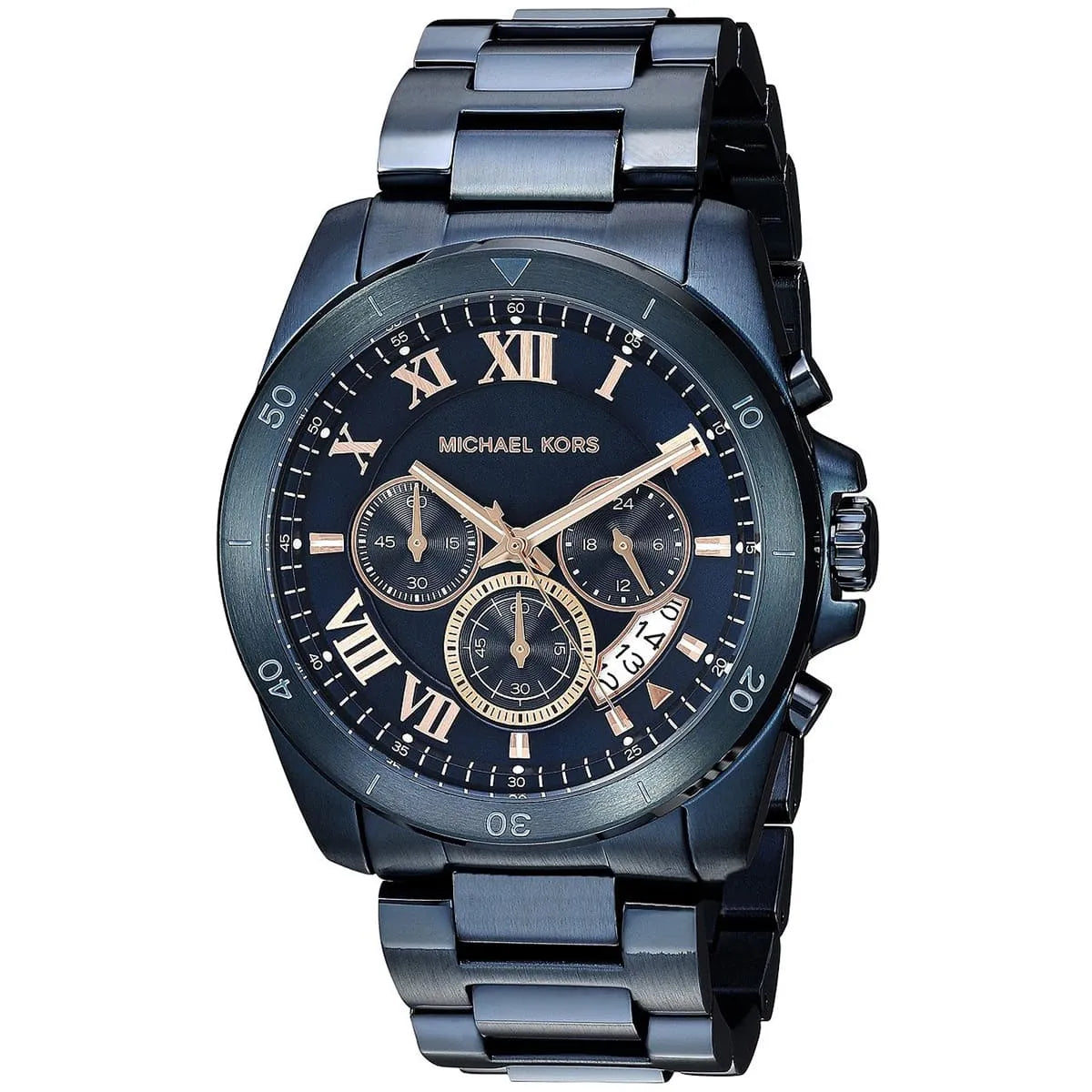 Michael Kors Brecken grey dial quartz men's wristwatch
