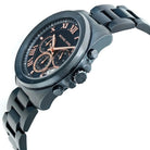 Michael Kors Brecken blue-tone bracelet luxury watch
