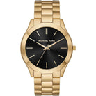 Michael Kors Runway MK8621 Men's Black Dial Gold Stainless Steel Watch