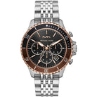 Michael Kors Bayville MK8725 Men's Black Dial Silver Stainless Steel Chronograph Watch