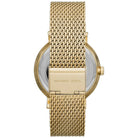 Back case of Michael Kors MK8741 quartz gold stainless steel wristwatch