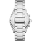 Back case of Michael Kors MK8912 quartz chronograph men's stainless steel wristwatch