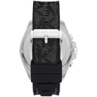 Back case of Michael Kors MK8922 quartz chronograph rubber strap wristwatch