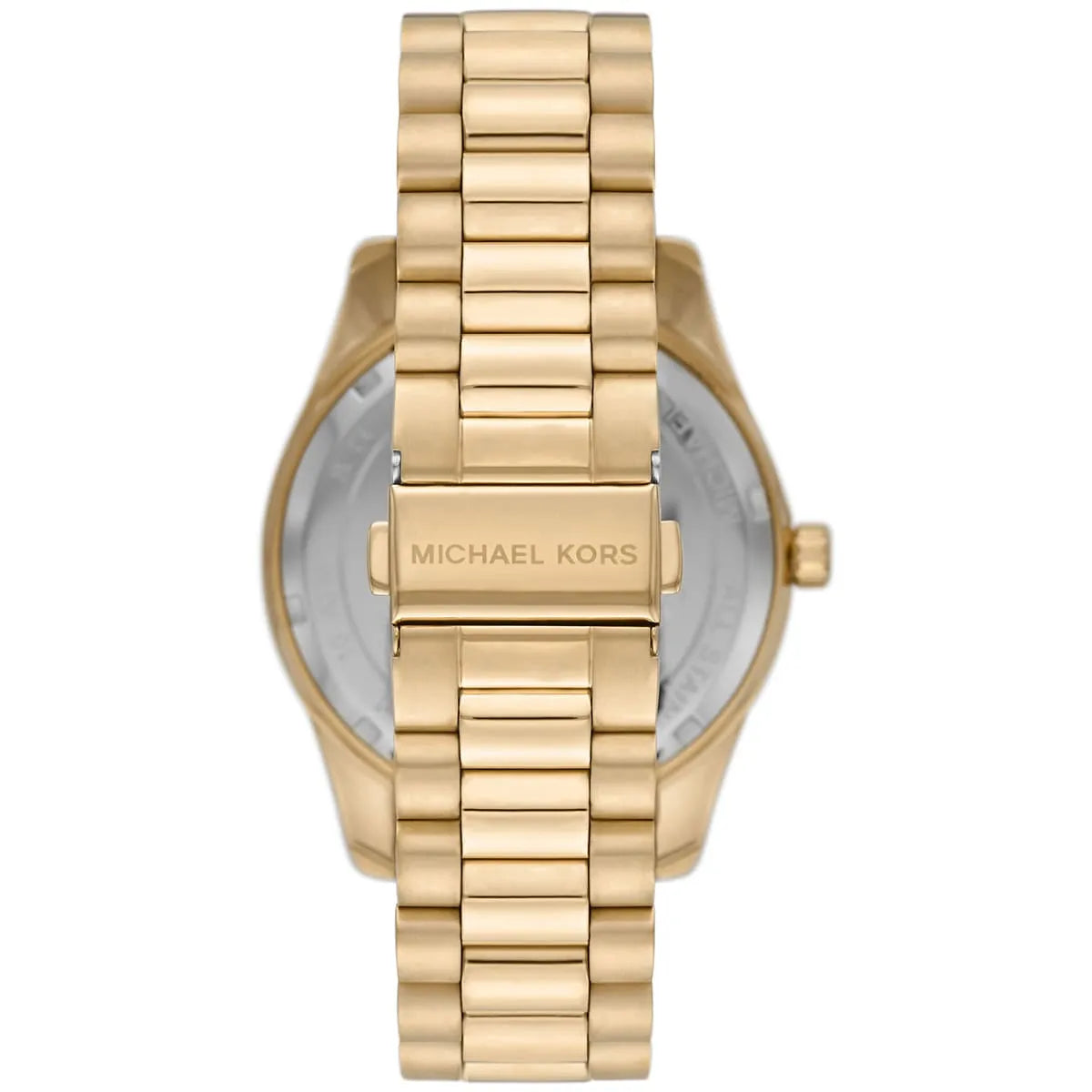 Back case of Michael Kors MK8947 quartz gold stainless steel bracelet wristwatch