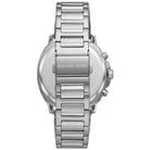 Back case of Michael Kors MK8968 quartz chronograph stainless steel wristwatch