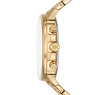 Side profile of Michael Kors Sullivan MK8969 gold stainless steel men's watch