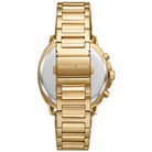 Back case of Michael Kors MK8969 quartz chronograph stainless steel wristwatch