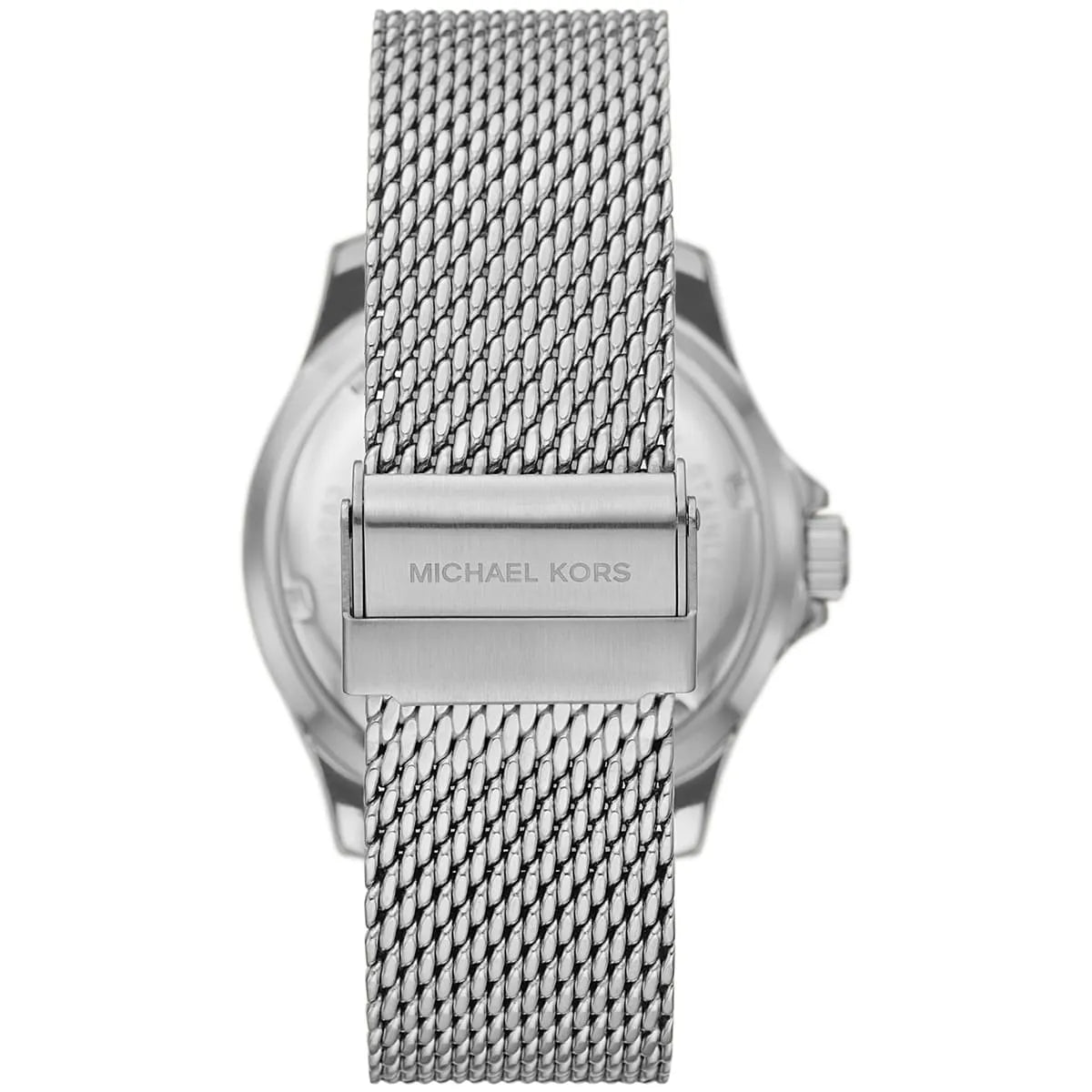 Back case of Michael Kors MK9082 quartz stainless steel wristwatch