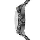 Side profile of Michael Kors Everest MK9093 gray stainless steel men's watch